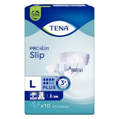 Pelene za odrasle TENA ProSkin Plus L, 10 kom