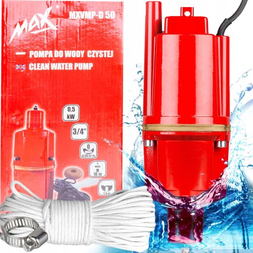 Potopna pumpa za čistu vodu MAX 280W 10l/h