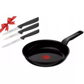 Tradicionalna tava Tefal Renewal Black, 24 cm, keramika