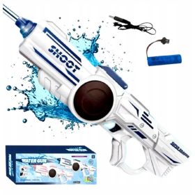   VELIKI ELEKTRIČNI PISTOLET NA VODU S LED SVJETLOM USB CVIJET