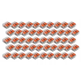   Wago brza spojnica 3x0,2-4mm2 transparentna/pomarača 221-413 50 kom.