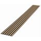 LAMELE 3D 6 KOM. NA FILCU 275CM x 27CM HRAST