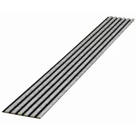 LAMELE NA FILCU 3D 6 KOM. 275CM x 27CM SREBRO