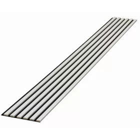 LAMELE 3D na filcu 6 komada 275cmx27cm BIANCO