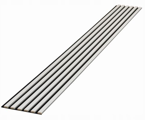LAMELE 3D na filcu 6 komada 275cmx27cm BIANCO
