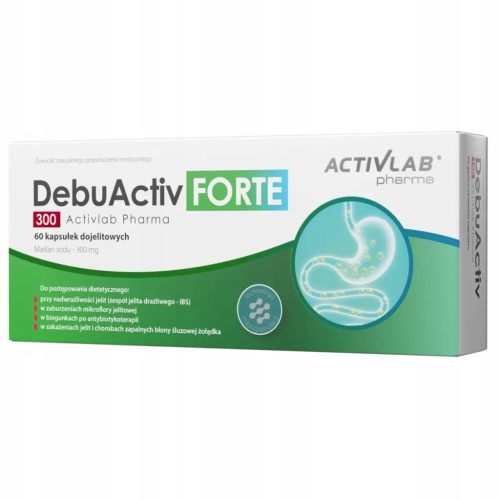 DebuActiv FORTE 300 - Kapsule sa Natrijevim Butiratom za Zdravlje Crijeva