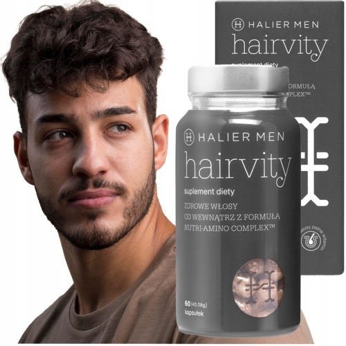 Halier Hairvity Men - Kapsule za jačanje i protiv ispadanja muške kose