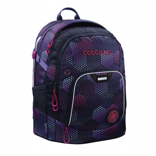 Ergonomski ruksak Coocazoo RayDay Purple za mlade s više odjeljaka