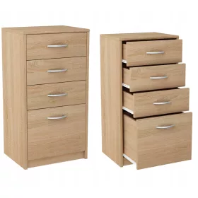    Komoda Namještaj Bestseller Julia K026 45 x 35 x 85 cm sonoma hrast