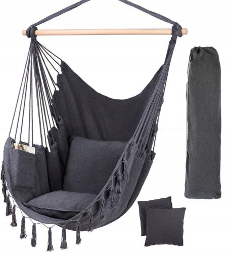 Fotel za ljuljanje Brazilski fotelja Hammock Boho gnijezdo 150kg