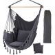 Fotel za ljuljanje Brazilski fotelja Hammock Boho gnijezdo 150kg