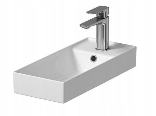 Laguna Ceramic Bathroom Sink for Furniture 50x22 cm