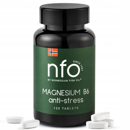 NFO MAGNEZIJ B6: Norveški kompleks za nervni i hormonalni sustav, 120 tableta