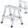 Drabina HIGHER®️ - Drabinka domowa dwustronna 2x2, obciążenie max. 125 kg