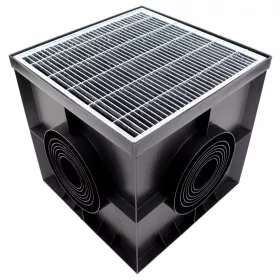 Šaht 40x40x40cm A15 čelična rešetka SLOT