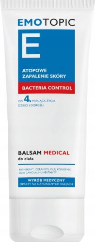 EMOTOPIC BACTERIA CONTROL Balzam za kožu sklona atopiji 200 ml