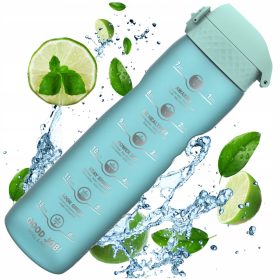 Motivacijska boca za piće od 1100 ml u nijansi plave