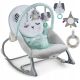  Ricokids 7324 vibrirajuća stolica za ljuljanje, mint-siva