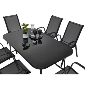 Vrtni set za terasu - Stol + 6 stolica
