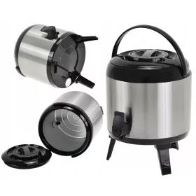    Metlex termos boca za piće, GASTRONOMSKE TERMOSE, 5,5 l, srebrna