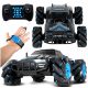 Auto na daljinsko upravljanje plavi DRIFT 4X4 GESTURES transformacija automobila
