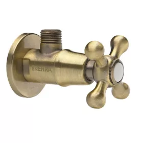   Loge kutni ventil 1/2'' luksuzni retro mosni kutni ventil za umivaonik 1/2 x 1/2