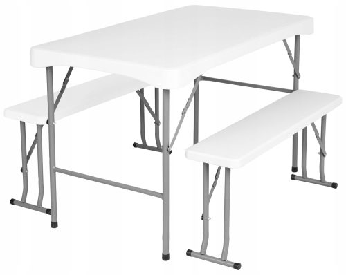 Set vrtnog namještaja - eHoker stol, plastični, pravokutni, 113 x 62 x 69,5 cm