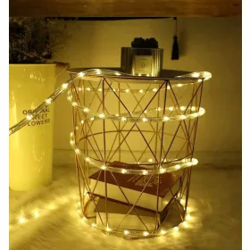 LED LAMPE LANAC ZA UKRAŠAVANJE 10m 100 LED HLADNO BIJELE