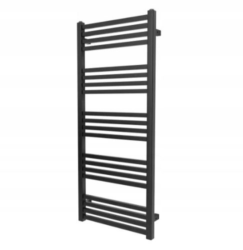 Vrhunski crni kupaonski radijator Goodhome 438 W 450 x 1050 mm