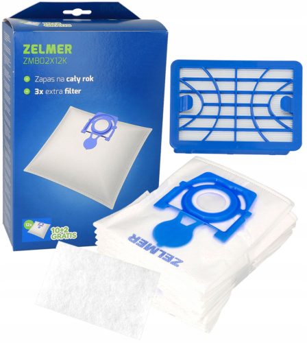 Sintetička vrećica za usisavač Zelmer Odyssey Cobra TIP ZVCA100B + HEPA filter 13 kom.