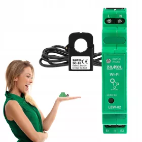 Monitor energije Wi-Fi LEW-02, 1-fazni 100A