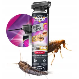    Raspršivač, aerosol protiv žohara, buha, stjenica, srebrnih ribica No-Pest 300 ml