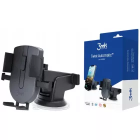 Držač telefona za auto 3MK Twist Automatski crni