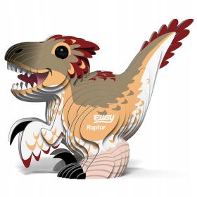 Dinozaur Raptor Eugy 3D Puzzle za djecu 6+ godina