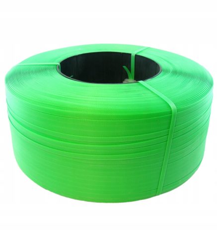 Green PP Binding Tape 19mm x 1100m