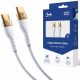 3mk USB-C kabel za brzo punjenje 100W 2m bijeli