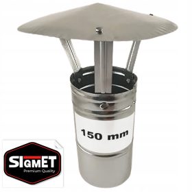 Krovna dimovodna cijev Fi 150, kapa dimnjačke cijevi