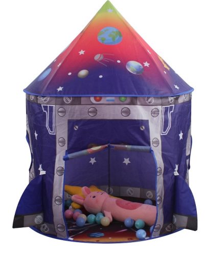 Dječji šator Za Djecu Aga4Kids Palace Domek za Vrt i Dvorište 135 x 100 cm, Tamnoplavi