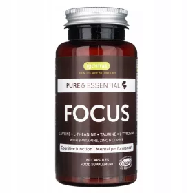   Igennus Focus - dodatak prehrani s kofeinom i aminokiselinama, 60 kapsula