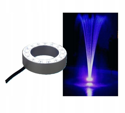 Plutajući prsten 15 LED SMD fontana osvjetljenje HLADNO BIJELA