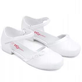   Bijele cipele za prvu pričest djevojčica Wojtyłko 5B23711B, veličina 34