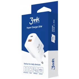 Brzi punjač 3mk Hyper Charger 20W s USB-C, USB-A, QC 3.0 PD