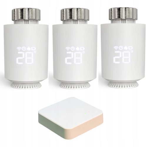 TUYA Radijatorski Termostat Zigbee 3X + Hub Gateway
