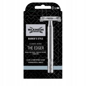   Wilkinson Sword Barberov stil klasični brijač s ručkom + 5 žiletaka