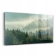 Moderni stakleni ukras za zid Sunrise Beskidy Mountains