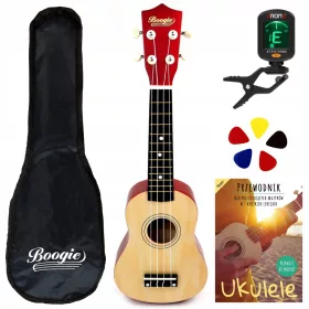 Boogie sopran ukulele set s trskom za ugađanje