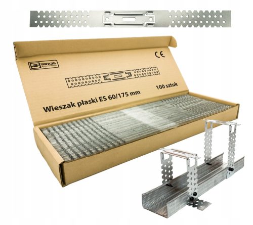Wieszak za suhozid ES 60 x 175 za CD60 profile 100 kom.