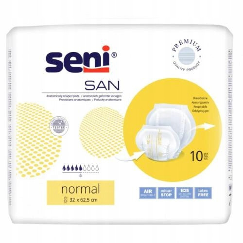 San Anatomske pelene Normal 10 kom