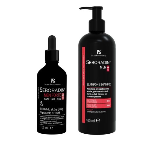 Seboradin Men Set za jačanje kose 400 ml + serum 100 ml