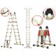 Drabina Kp Tools Professional 6,6 m aluminij 18